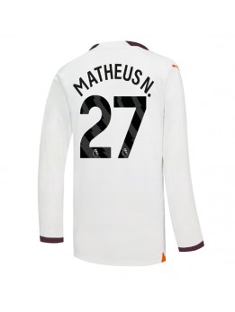 Billige Manchester City Matheus Nunes #27 Bortedrakt 2023-24 Langermet